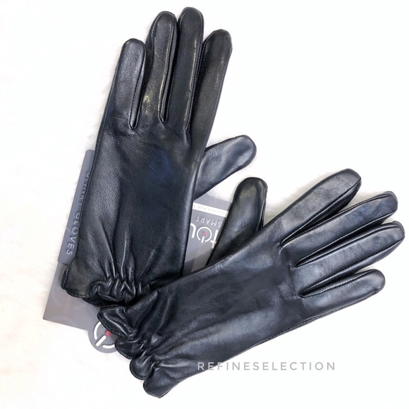 Fownes Brothers Accessories Fownes Touchpoint Lambskin Leather